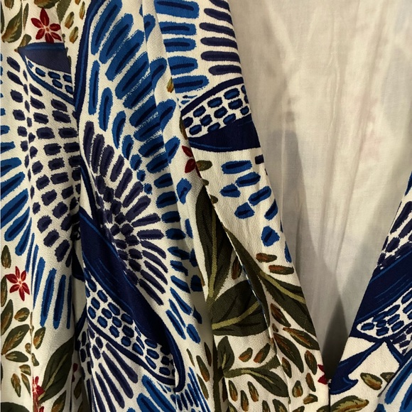 Farm Rio Vibrant Multicolor Patterned Dress, XS - Picture 7 of 9